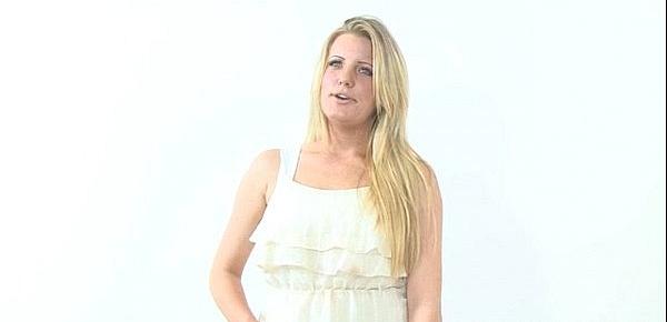 Blonde Calendar Model Audition - Netvideogirls
